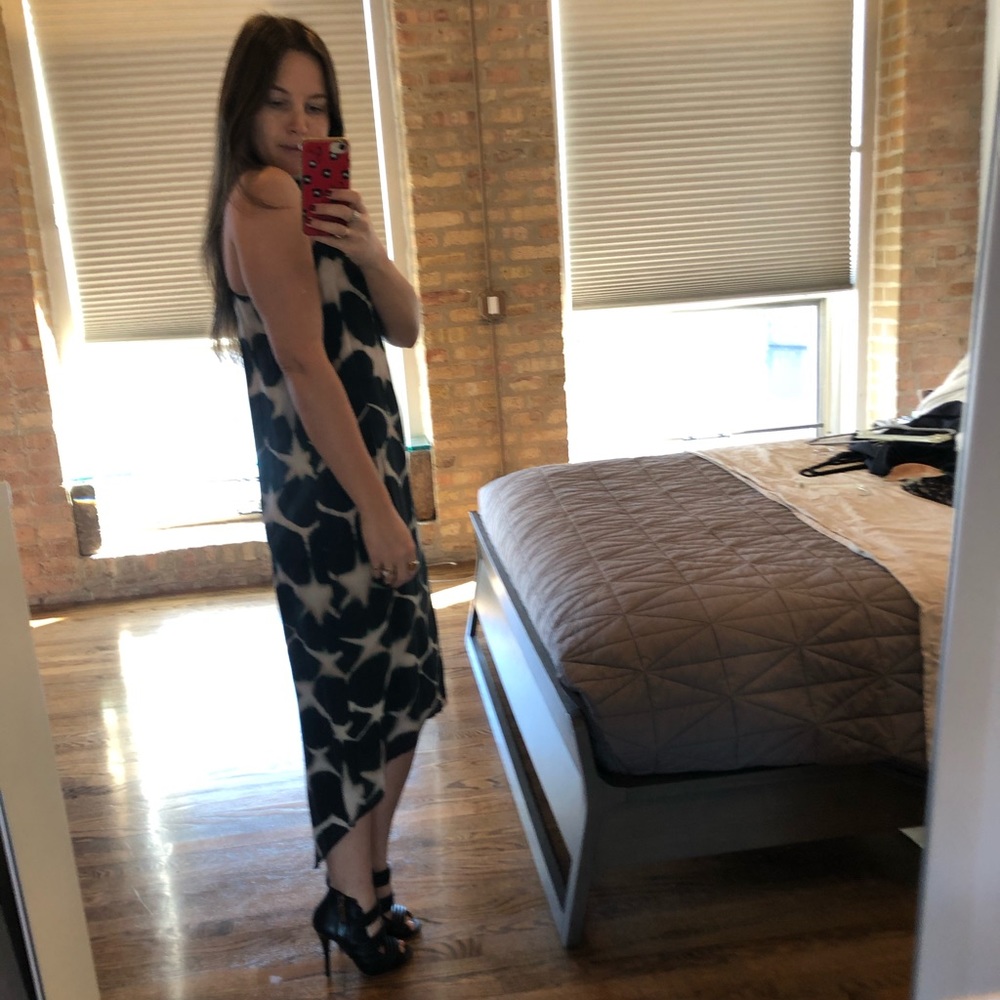 Laura Siegel Silk High Low Dress - Picture 6 of 10